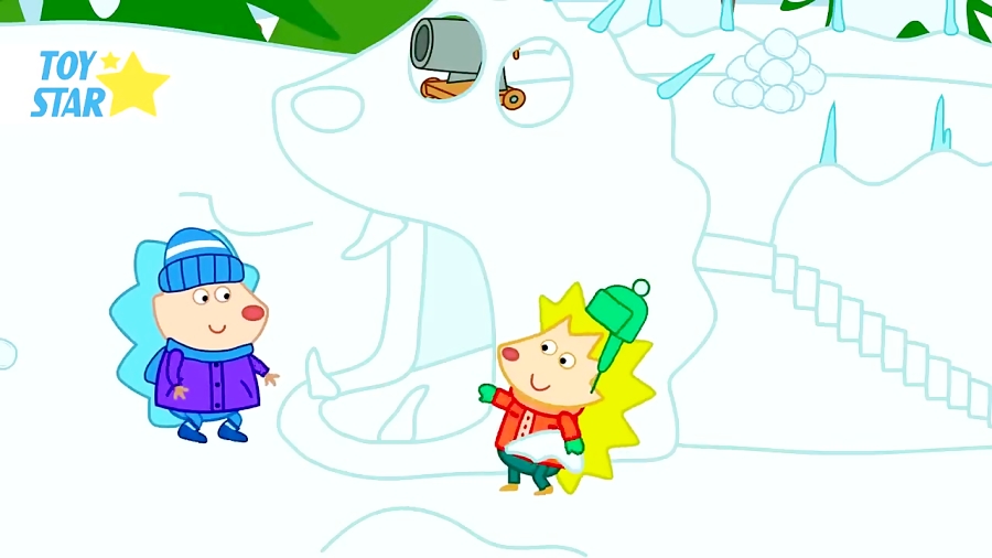 انیمیشن تورنی و دوستان - اپیزود 17 - قلعه برفی